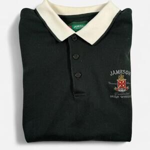 Jameson Irish Whiskey Polo Shirt Men’s XL Green Logo